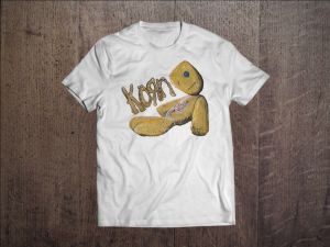 Stan - חנות ה-Merchandise למעריצים מכל הסוגים KoRn KORN ISSUES Men White T-shirt Metal Band Fan Tee Rock Band Shirt