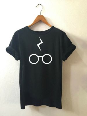 Stan - חנות ה-Merchandise למעריצים מכל הסוגים הארי פוטר חולצת הארי פוטר - משקפיים וצלקת ברק
