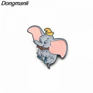 Stan - חנות ה-Merchandise למעריצים מכל הסוגים Disney Dumbo Enamel Pins Dumbo Film Brooches Lapel Pin Cartoon Disney Movie Kids Gift