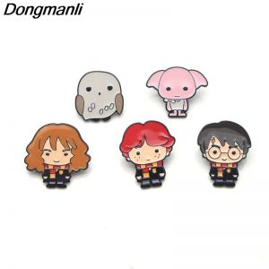 Stan - חנות ה-Merchandise למעריצים מכל הסוגים הארי פוטר Harry Potter Wizard student Metal Enamel Pins Brooches Lapel Badge Kids Gift