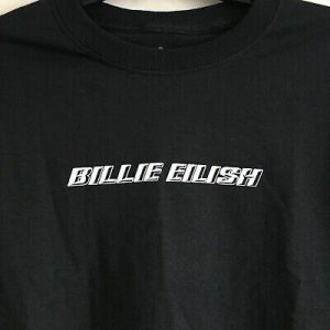    Billie Eilish blohsh medium black long sleeve shirt official merch unisex