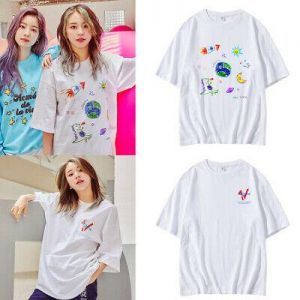    Kpop Blackpink T-shirt Son Chae Young Tee Unisex Casual Crew Neck Top New