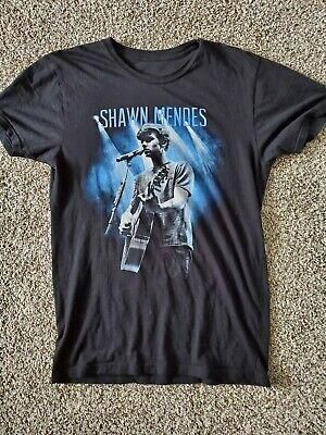    SHAWN MENDES (2015) Official North American Tour Dates T-Shirt Size Medium