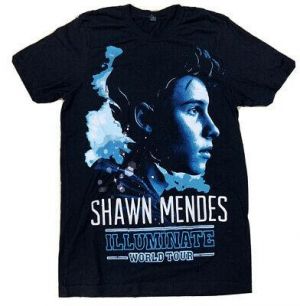   Shawn Mendes Illuminate 2017 World Tour T-shirt Adult Medium