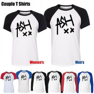 ASH 5SOS Ashton Irwin Music Tumblr Couple Print T-Shirts Womens Mens Graphic Tee