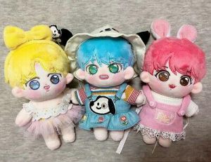 Stan - חנות ה-Merchandise למעריצים מכל הסוגים BTS 15cm KPOP Bangtan Boy Plush V JIMIN JUNGKOOK Doll Toy Original【without clothes】