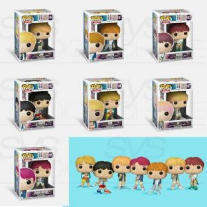 BTS Official Goods FUNKO POP Rocks  7Characters (1 of 7 ) + Tracking Number