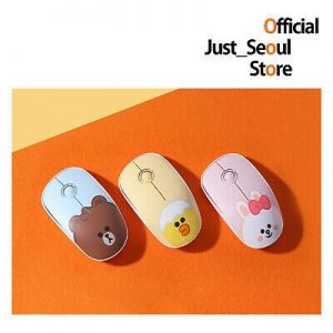 Official Line Friends Baby Wireless Silent Mouse+Free Tracking Kpop