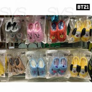 BTS BT21 Official Authentic Goods Boucle Slipper 230 ~ 250mm + Tracking Number