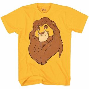 Stan - חנות ה-Merchandise למעריצים מכל הסוגים Disney Disney Lion King Mufasa Face Big Smile T-Shirt