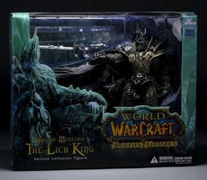 Stan - חנות ה-Merchandise למעריצים מכל הסוגים Blizzard World of WARCRAFT WOW ARTHAS MENETHIL LICH KING DELUXE ACTION FIGURES STATUE TOY