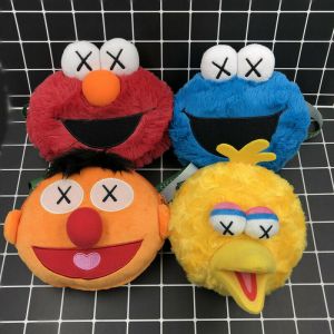 Stan - חנות ה-Merchandise למעריצים מכל הסוגים רחוב שומשום 20cm NEW Kaws&Sesame Street Cookie Monster Shoulder Crossbody Bag F