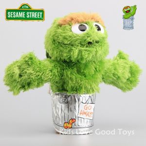 Stan - חנות ה-Merchandise למעריצים מכל הסוגים רחוב שומשום Sesame Street Plush Oscar the Grouch Hand Puppet Play Games Doll Toy Puppets New