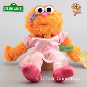 Stan - חנות ה-Merchandise למעריצים מכל הסוגים רחוב שומשום 2016 Sesame Street Plush Gril Zoe Hand Puppet Play Games Doll Soft Toy Puppets