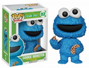 Stan - חנות ה-Merchandise למעריצים מכל הסוגים רחוב שומשום Flawed Box Funko Pop! Sesame Street Cookie Monster #02 Vinyl Figure VAULTED