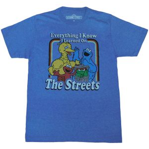 Stan - חנות ה-Merchandise למעריצים מכל הסוגים רחוב שומשום Sesame Street Everything I Know Adult T-Shirt