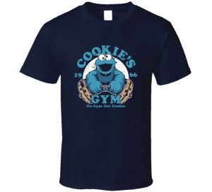 Stan - חנות ה-Merchandise למעריצים מכל הסוגים רחוב שומשום Cookie Monster T-shirt Gym Funny Tee