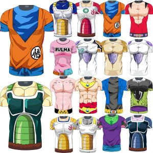 Stan - חנות ה-Merchandise למעריצים מכל הסוגים דרגון בול זי Men Dragon Ball Z Compression T Shirt DBZ Goku Short Sleeve Jersey Top Costume L