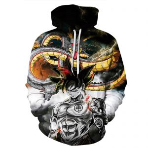 Stan - חנות ה-Merchandise למעריצים מכל הסוגים דרגון בול זי Dragon Ball Z Sweatshirt Mens Womens 3D Hoodies Goku Venom Pullover Jacket Coat
