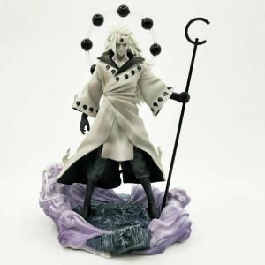 Stan - חנות ה-Merchandise למעריצים מכל הסוגים נארוטו Anime Naruto Shippuden Uchiha Madara PVC Action Figure Figurine Toy Gift No Box