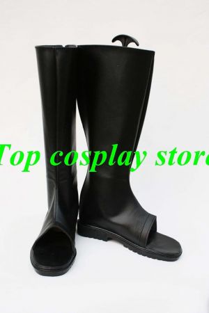 Stan - חנות ה-Merchandise למעריצים מכל הסוגים נארוטו Naruto Uchiha Itachi Anime Akatsuki Ninja Ninjia Cosplay Shoes boots long black 