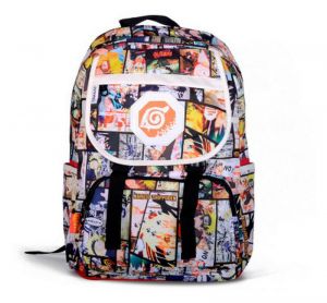Stan - חנות ה-Merchandise למעריצים מכל הסוגים נארוטו Anime NARUTO Printing Backpack Satchel Schoolbag Rucksack Book Bag For Fans Gift