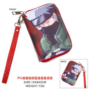 Stan - חנות ה-Merchandise למעריצים מכל הסוגים נארוטו HOt Anime NARUTO Hatake Kakashi Cosplay PU Leather Purse Wallet 