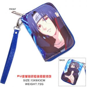 Stan - חנות ה-Merchandise למעריצים מכל הסוגים נארוטו HOt Anime Naruto Uchiha Itachi Cosplay PU Leather Purse Wallet 