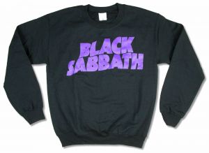 Stan - חנות ה-Merchandise למעריצים מכל הסוגים Black Sabbath Black Sabbath Purple Logo Classic Crew Neck Sweatshirt New Official Band Merch