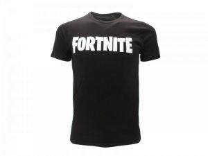 Stan - חנות ה-Merchandise למעריצים מכל הסוגים Fortnite Fortnite T-Shirt Black Writing Fortnite Official Game Epic Games