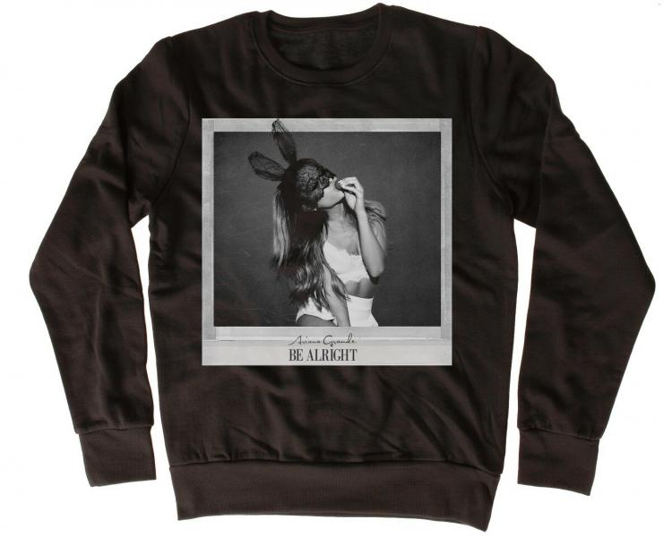 Stan - חנות ה-Merchandise למעריצים מכל הסוגים אריאנה גרנדה COOL ARIANA GRANDE BLACK UNISEX SWEATSHIRT