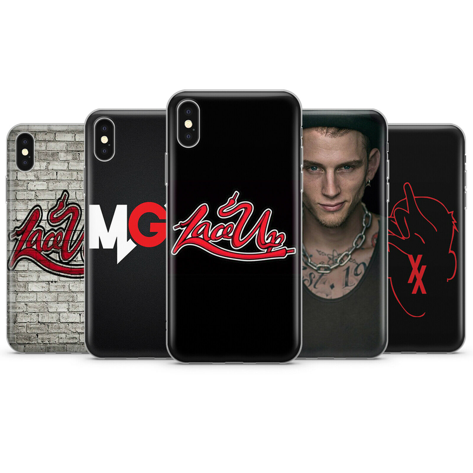 Stan - חנות ה-Merchandise למעריצים מכל הסוגים MGK MGK MACHINE GUN KELLY EST 19XX LACE UP RAPPER ACTOR PHONE CASE COVER FOR IPHONE