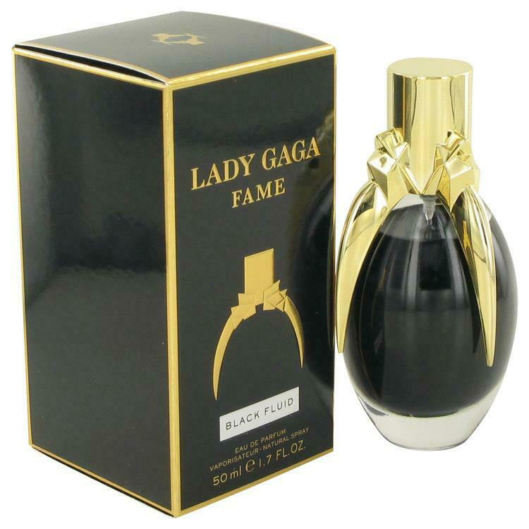 Stan - חנות ה-Merchandise למעריצים מכל הסוגים ליידי גאגא NEW In Sealed Box Lady Gaga Fame Black Fluid  By Lady Gaga EDP Spray 1.7  Perfum