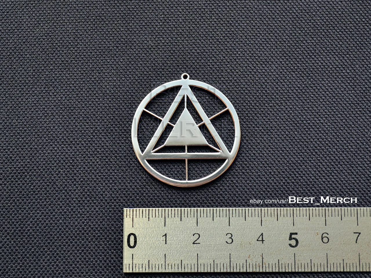 Stan - חנות ה-Merchandise למעריצים מכל הסוגים Linkin Park Dead by Sunrise Necklace stainless steel Chester Bennington Linkin Park Triangle