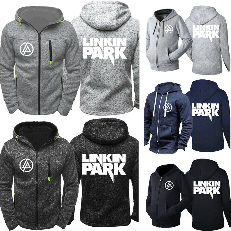 Stan - חנות ה-Merchandise למעריצים מכל הסוגים Linkin Park Linkin Park Hoodies Top Luminous Spring Pullover Sweatshirt Zip Up Jackets Coat