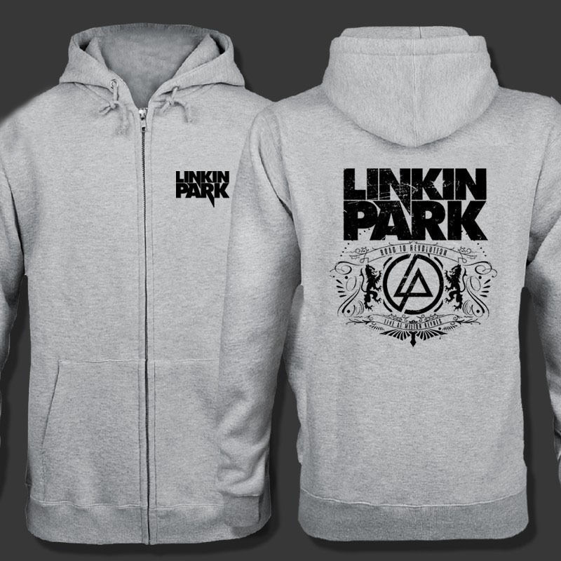 Stan - חנות ה-Merchandise למעריצים מכל הסוגים Linkin Park Linkin Park Jacket Sweatshirt Cosplay Rock Band Zipper Hoodie Coat  Men Costume