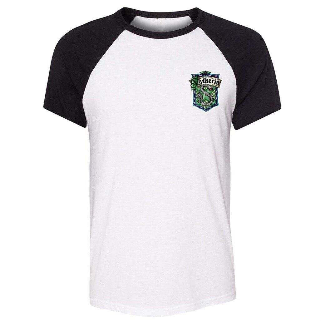 Stan - חנות ה-Merchandise למעריצים מכל הסוגים הארי פוטר Harry Potter Hogwarts slytherin Summer Unisex T-Shirts Casual Graphic Tee Tops