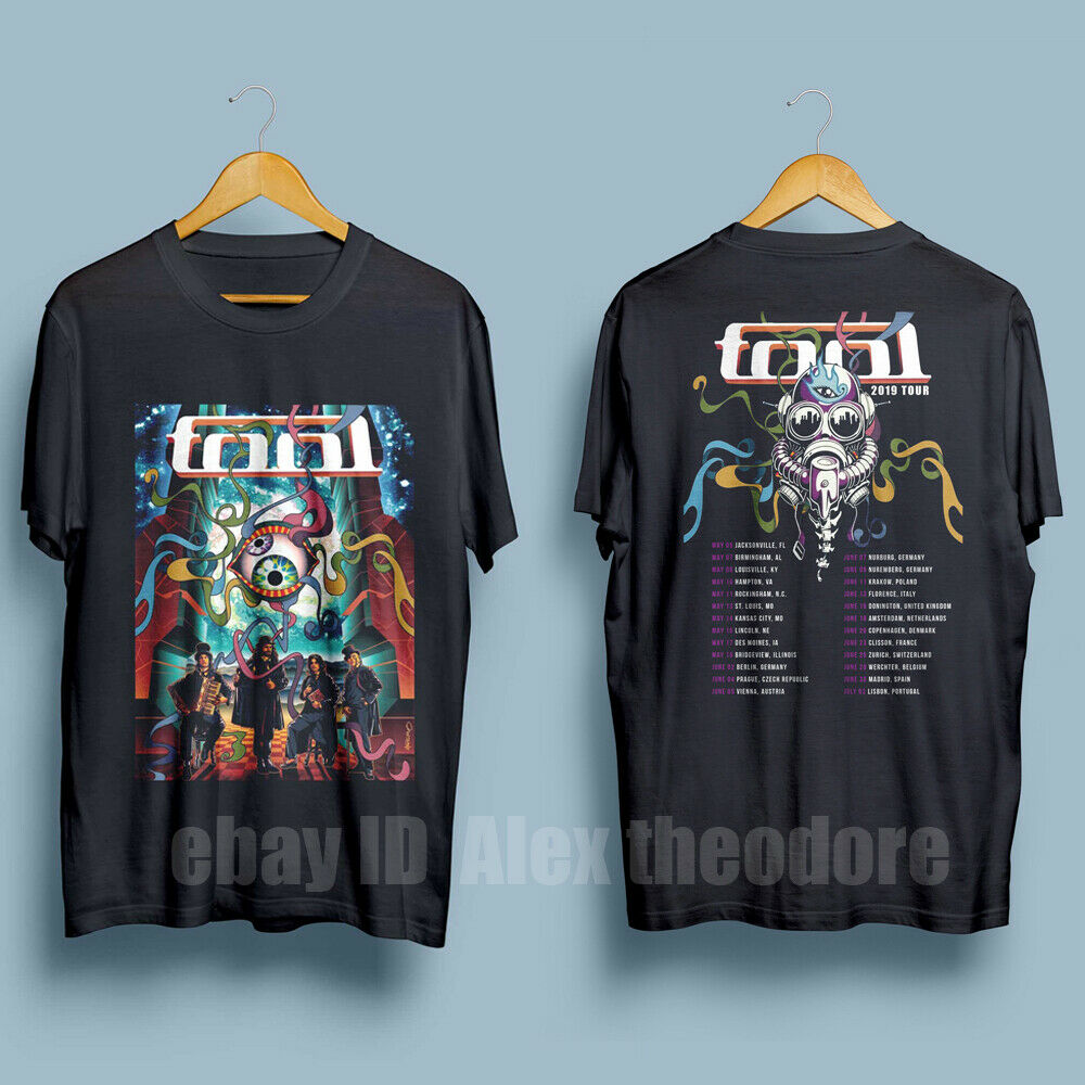 TOOL Band 2019 Tour Tee with dates Men 