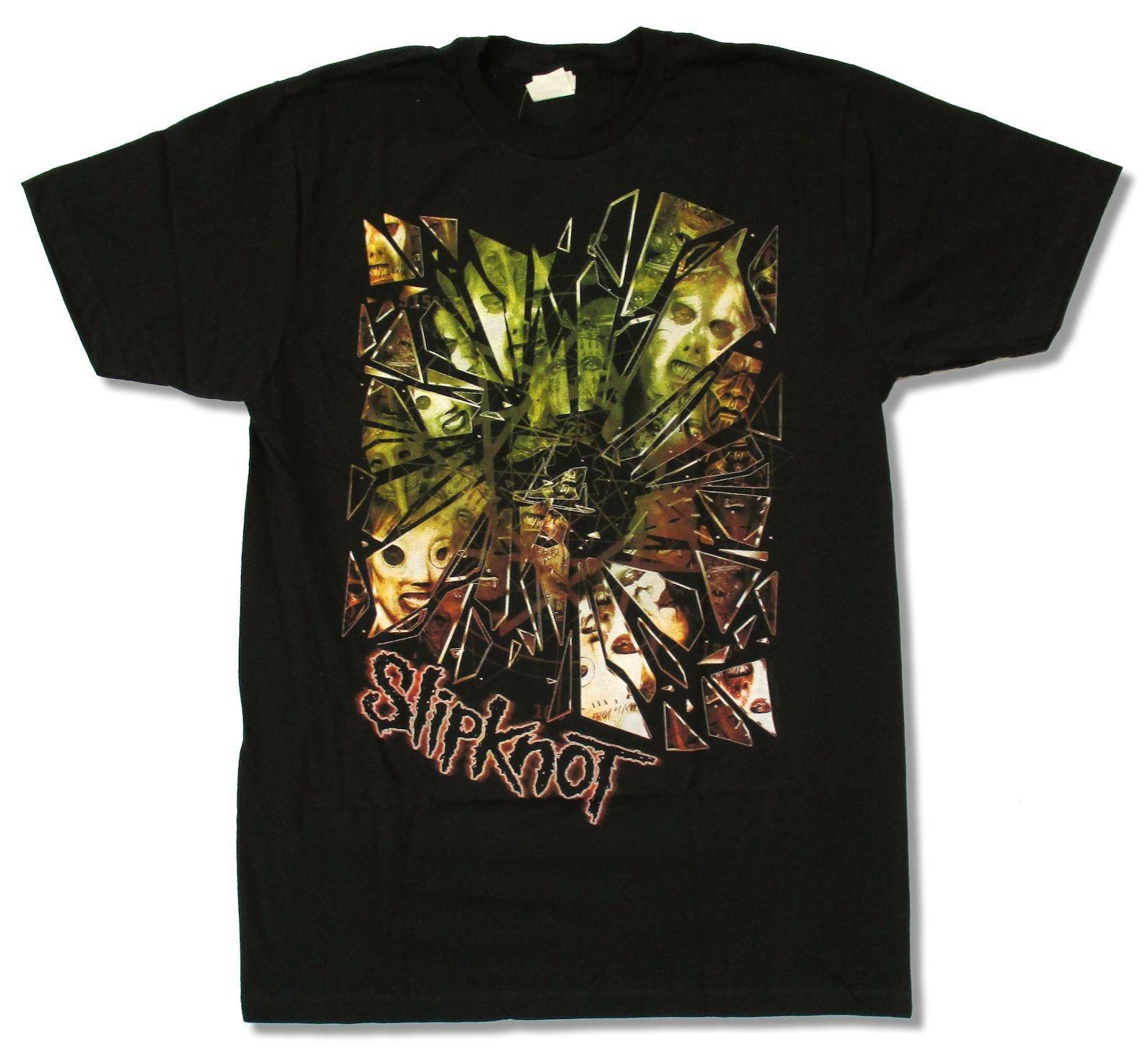 Stan - חנות ה-Merchandise למעריצים מכל הסוגים Slipknot SLIPKNOT "SHATTERED" BLACK T SHIRT NEW OFFICIAL ADULT