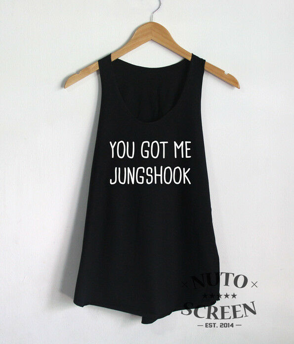 Stan - חנות ה-Merchandise למעריצים מכל הסוגים BTS You Got Me Jungshook T Shirts Jungkook Shirt Women Tank Top Funny Tumblr Tees