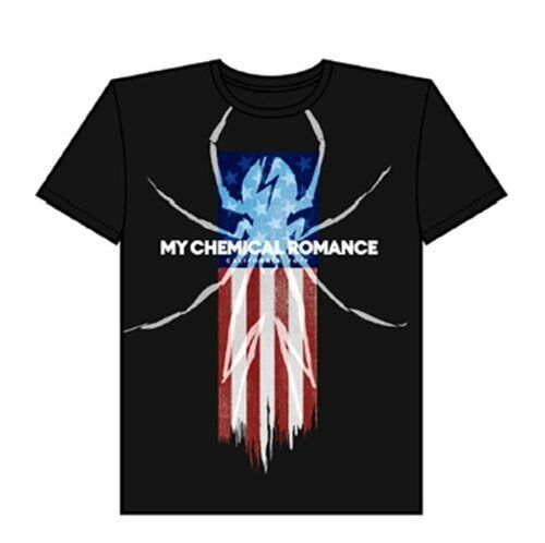 Stan - חנות ה-Merchandise למעריצים מכל הסוגים My Chemical Romance My Chemical Romance California 2019 T Shirt Mens Small New Official 