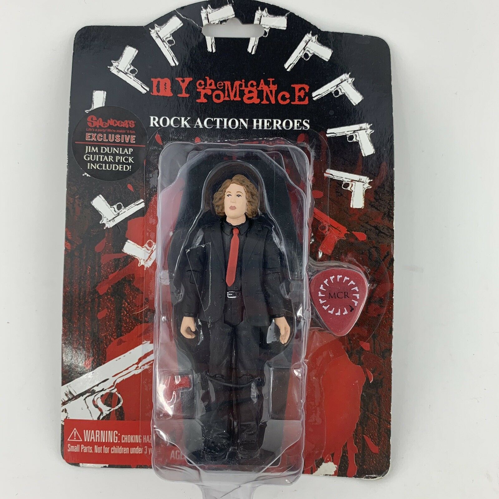 Stan - חנות ה-Merchandise למעריצים מכל הסוגים My Chemical Romance My Chemical Romance Action Figure Ray Toro New Factory Sealed With Guitar Pick