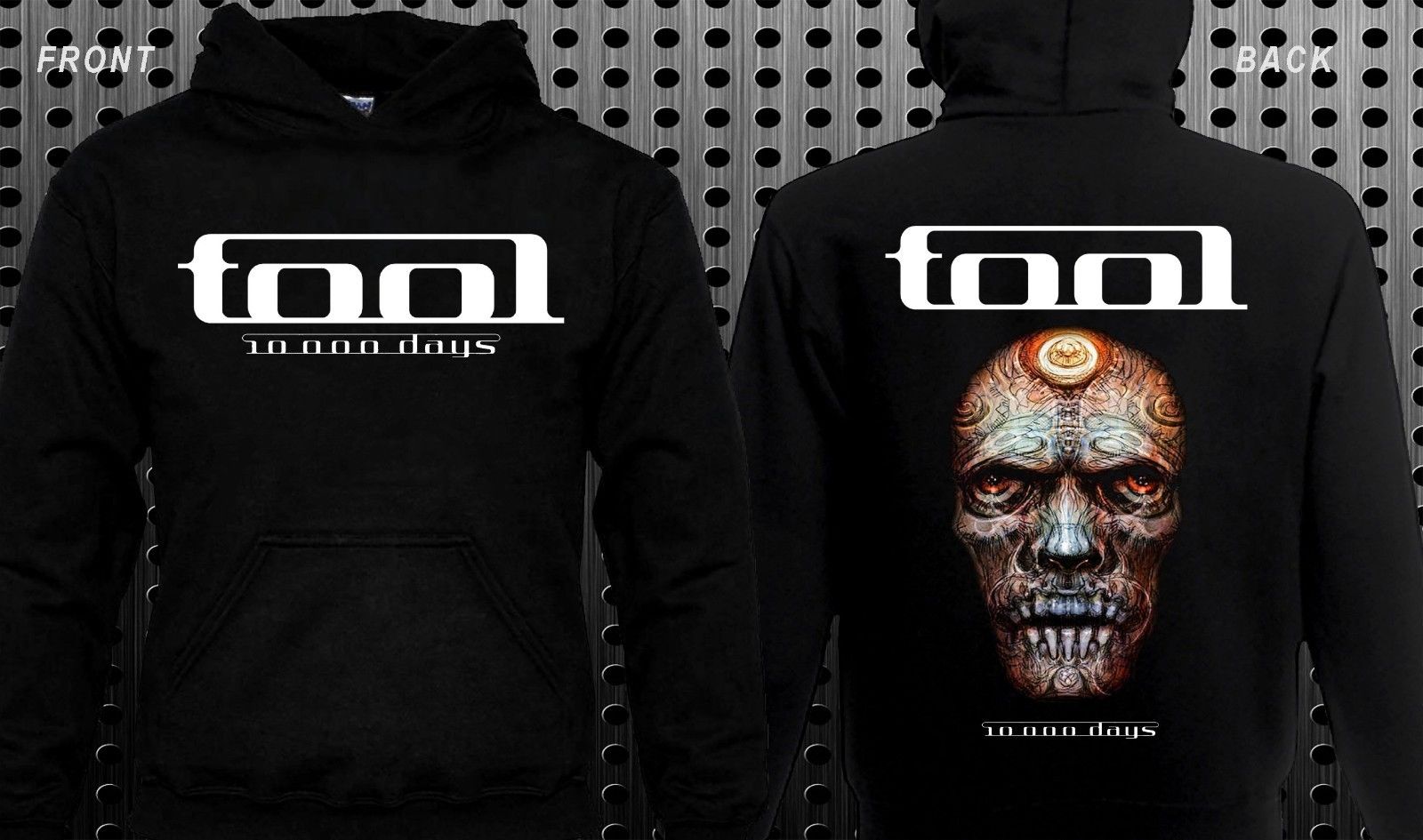 tool 10000 days hoodie