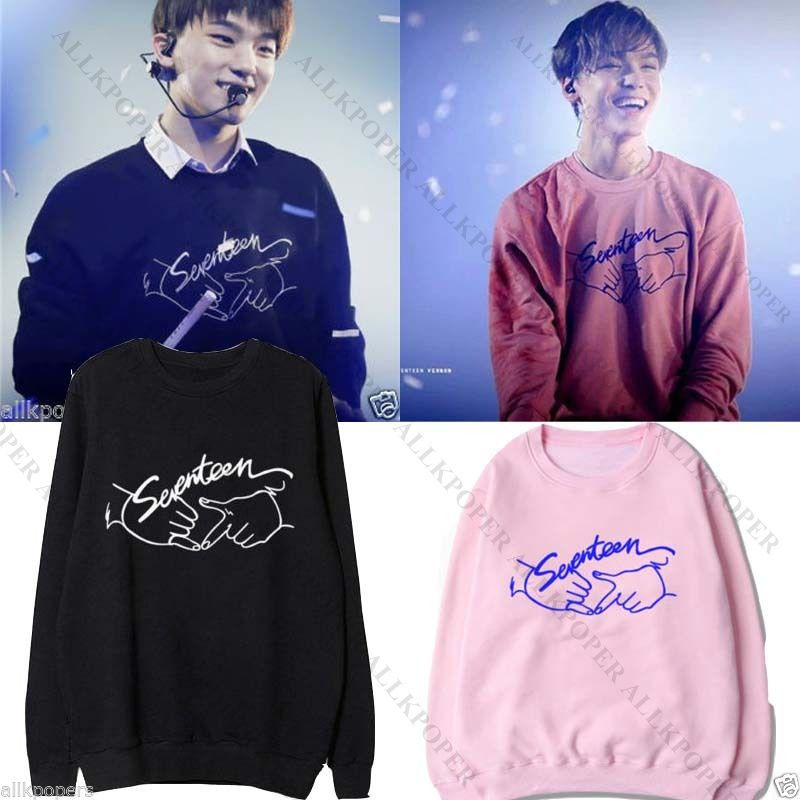 Stan - חנות ה-Merchandise למעריצים מכל הסוגים אחרים KPOP GOING SEVENTEEN  17 Sweater DINO VERNON Hoodie Unisex Sweatershirt HOSHI
