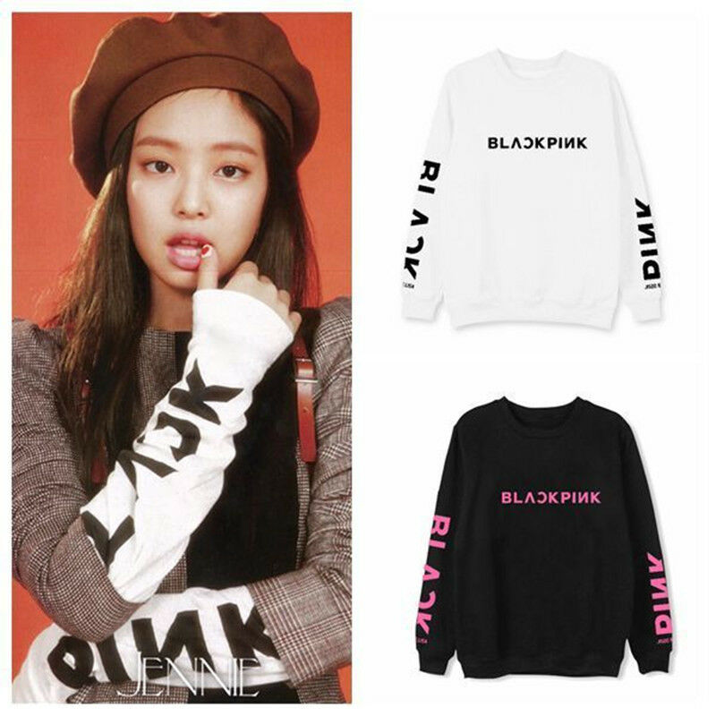 Stan - חנות ה-Merchandise למעריצים מכל הסוגים BlackPink KPOP Blackpink Sweater Tour Concert Hoodie Hoody JISOO Sweatershirt JENNIE LISA