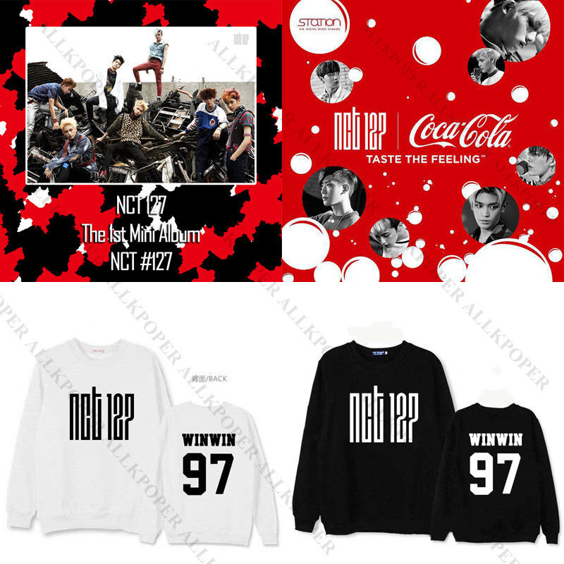 Stan - חנות ה-Merchandise למעריצים מכל הסוגים NCT Kpop NCT #127 LIMITLESS Sweatshirt Unisex MARK Hoodie DoYoung YUTA Pullover 2019