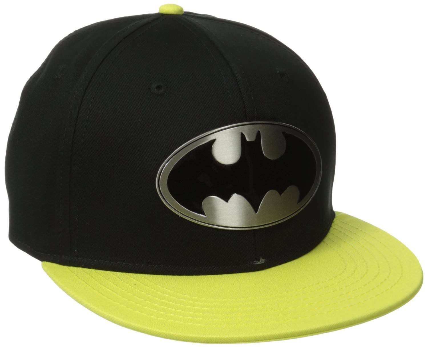 Stan - חנות ה-Merchandise למעריצים מכל הסוגים DC DC Comics Batman Metal Badge Logo Snapback Baseball Cap
