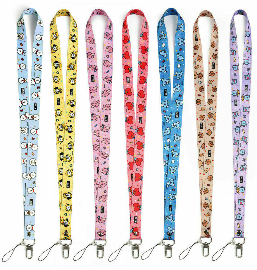 Stan - חנות ה-Merchandise למעריצים מכל הסוגים BTS BTS / BT21 Neck Strap Basic Key Chain Holder / Official KPOP MD Authentic Goods