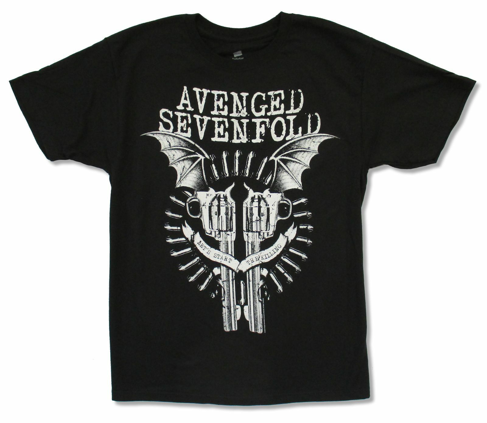 Stan - חנות ה-Merchandise למעריצים מכל הסוגים Avenged Sevenfold Avenged Sevenfold Lets Start The Killing Black T Shirt New Official Band Merch