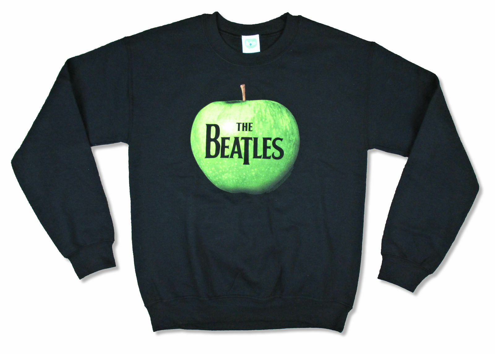 Stan - חנות ה-Merchandise למעריצים מכל הסוגים Beatles Beatles Apple Black Crewneck Sweatshirt New Official Band Merch